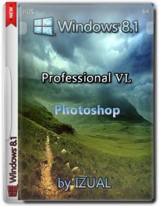 Windows 8.1 Pro by IZUAL Maximum + Photoshop CC 14.1.2 Final 23.07.2014 (х64) (2014) [Rus]