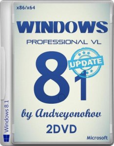 Windows 8.1 Professional VL with Update 2DVD by Andreyonohov (x86-x64) (2014) [Rus]