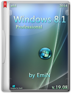 Windows 8.1 Professional with update by EmiN (x64) (2014) [Rus]