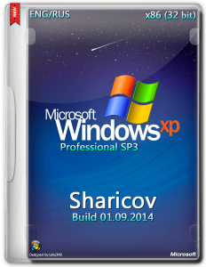 Windows XP Professional SP3 VL Sharicov (x86) (2014) [RUS|MUI]