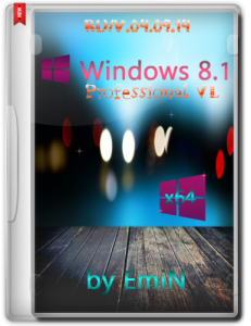 Windows 8.1 Professional VL with update by EmiN (x64) (2014) [Rus]