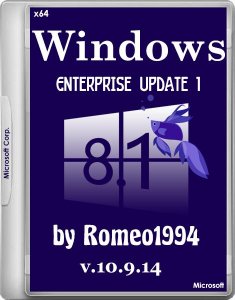 Windows 8.1 (x64) Enterprise Update 1 v.10.9.14 by Romeo1994 (2014) Русский