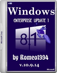 Windows 8.1 (x86) Enterprise Update 1 v.10.9.14 by Romeo1994 (2014) Русский