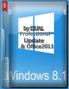 Windows8.1 Professional vl With Update by & Office2013 IZUAL v14.09.14 (x32) (2014) [Rus]