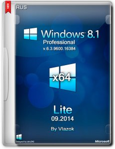 Windows 8.1 Professional by vlazok 6.3.9600.16384 (x64) (2014) [Rus]