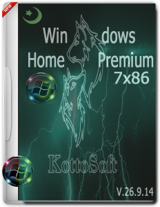 Windows7 Home Previum KottoSOFT V.26.9.14 (x86) (2014) [Rus]