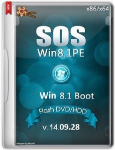 SOS_Win-8.1.17031_Boot_Flash_DVD_HDD-1409 by Lopatkin (2014) Русский