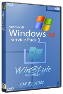 Windows WinStyle Asp edition XP SP3 DVD Service 04.10.2014 (х86) (2014) [RUS]