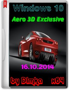 Windows 10 Technical Preview & Aero 3D Exclusive by D1mka v5 (x64) (2014) [Rus/Eng]