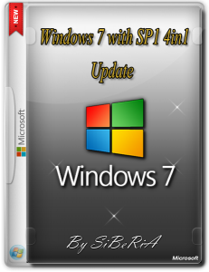 Windows 7 with SP1 4in1 by SiBeRiA (x86x64) (2014) [Ru]