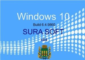 Windows 10 Technical Preview 6.4.9860 by sura soft (x64) (2014) [Eng]