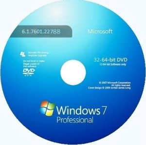 Microsoft Windows 7 Professional VL SP1 6.1.7601.22788 x86-х64 RU SM 1410 by Lopatkin (2014) Русский