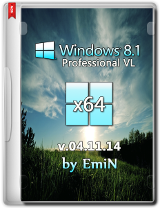 Windows 8.1 Professional Full by EmiN (x64) (2014) [Rus]