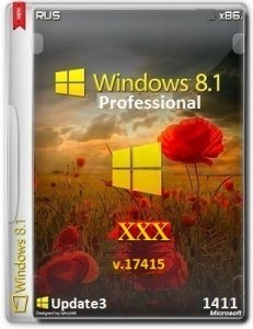 Microsoft Windows 8.1 Pro VL 17415 x86 RU XXX 1411 by Lopatkin (2014) Русский