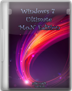 Windows 7 SP1 Ultimate MoN Edition 4.01 (x86-x64) (2014) [Rus]