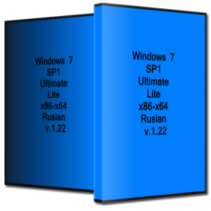 Windows 7 Ultimate SP1 Lite by Doom v.1.22 (x86-x64) (2014) [Rus]
