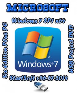 Windows 7 SP1 PE StartSoft 56-57-2014 (x64) (2014) [Rus]