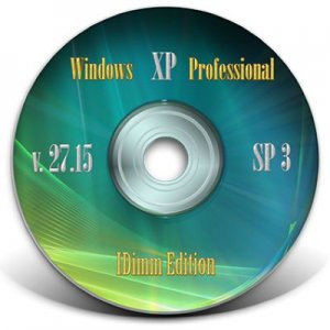 Windows XP SP3 IDimm Edition Full | USB | Lite 27.15 (VLK) (32bit) (2015) [Rus]