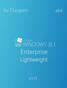 Windows 8.1 Enterprise Lightweight v.1.15 by Ducazen (x64) (2015) [Rus]