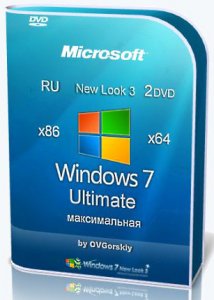 Microsoft Windows 7 Ultimate Ru x86-x64 SP1 NL3 by OVGorskiy® 02.2015 2 DVD [Ru]