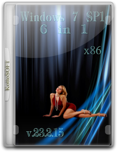 Windows 7 SP1 6 in 1 by KottoSOFT v.23.2.15 (x86) (2015) [Rus]