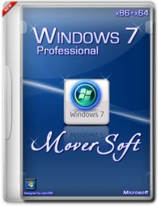 Windows 7 Pro SP1 by MoverSoft 03.2015 (x86-x64) (2015) [Rus]