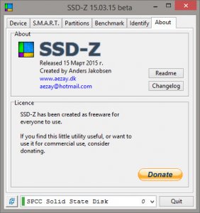 SSD-Z 15.03.15 Beta [Eng]