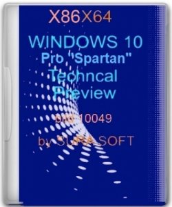 Windows 10 Pro Technical Preview 10.0.10049 by sura soft v.5.19 (x86/x64) (2015) [Rus]