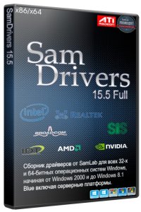 SamDrivers 15.5 - Сборник драйверов для Windows (x86-x64) (2015) [Multi/Rus]