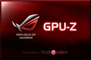 GPU-Z 0.8.3 + ASUS ROG Skin [En]