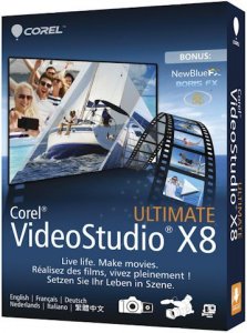 Corel VideoStudio Pro X8 18.0.0.181 RePack by alexagf [Rus/Eng]