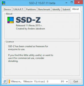 SSD-Z 15.07.11 Beta Portable [En]