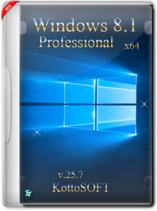 Windows 8.1 Professional KottoSOFT v.25.7.15 (x64) (2015) [Rus]
