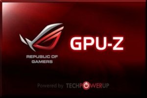 GPU-Z 0.8.5 + ASUS ROG Skin [Eng]