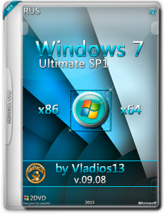 Windows 7 SP1 Ultimate (x64-x86) by vladios13 [v.09.08] [Ru]