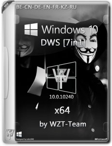 Windows 10 DWS [7in1] by WZT-Team (x64) (2015) [Multi/Ru]