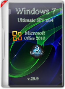 Windows 7 Ultimate Office 2010 KottoSOFT v.29.9 (x64) [Ru] (2015)