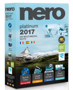 Nero 2017 Platinum 18.0.06100 Retail + ContentPack