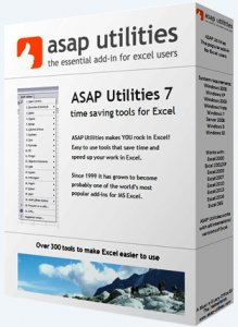 ASAP Utilities for Excel 7.3.1 Home and Student [Multi/Ru]