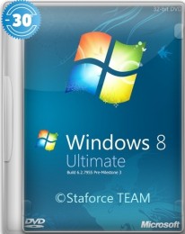 Windows 8 Build 7955 M3 x86 ©StaforceTEAM 6.2