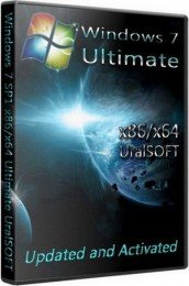 Windows 7 Ultimate UralSOFT Updated and activated 6.1.7601 SP1 (x86+x64) [RUS][2011]
