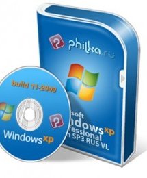 Windows XP SP3 RUS build 11-2009, сборка Windows XP SP3 RUS build 11-2009 PHILka.RU Edition Скачать торрент