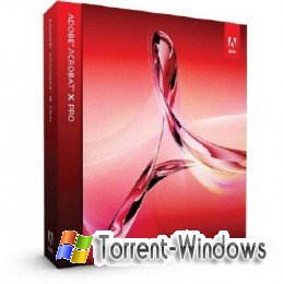 Adobe Acrobat X Pro 10.0.3 Rus/Eng (2011) РС {Portable}