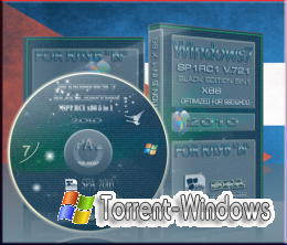 WINDOWS 7 BLACK EDITION X86 5 in 1 for SSD & HDD SP1 RC1 v.721.х86 Rus. (interface by putnik) 05.11.2010