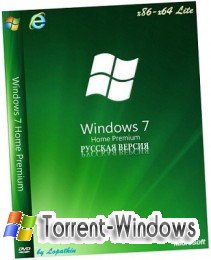 Windows 7 Home Premium SP1 x86-x64 ru-RU by LBN