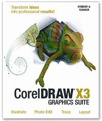Corel DRAW Graphics Suite X3 PORTABLE