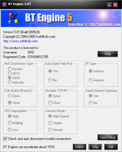 BT Engine 5.07 (2008)