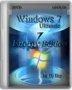 Windows 7 SP1 Ultimate Energy Edition 2 DVD by DJ HAY (2012) Русский