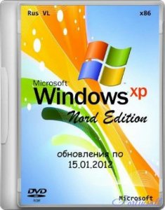 Windows XP SP3 Rus VL  Nord Edition (15.01.2012) X86 vl_x14-74146 (2012) Русский
