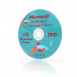 Windows 8 Consumer Preview x32 By StartSoft v 1.3.12 (2012) Английский